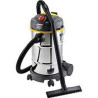 Aspirapolvere a bidone lavor wash wtp 30 x solidi/liquidi 30l acciaio