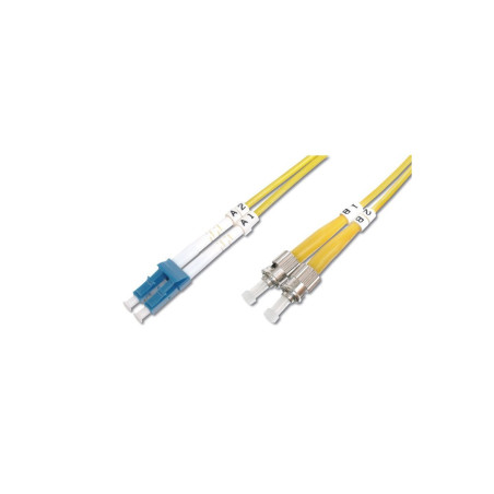 Cavo fibra ottica wp europe patch 2fo os2 lc/st 2m giallo [wpc-fp0-9lcst-020]