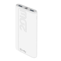 Batteria portatile celly pd20w powerbank pd20w 10000mah/bianco [pbpd10000evowh]