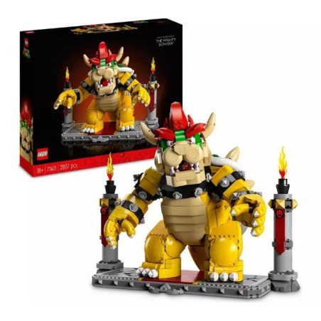 Gioco da costruzione lego super mario il potente bowser [71411]
