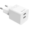 Alimentatore da rete celly 2usb-c 20w bianco [tc2usbc20wwh]
