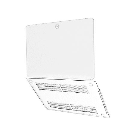 Custodia notebook celly shieldair13m2 per macbook air 13 m2 trasparente