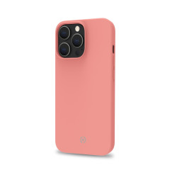Custodia celly cromo per iphone 14 pro max rosa [cromo1027bp]