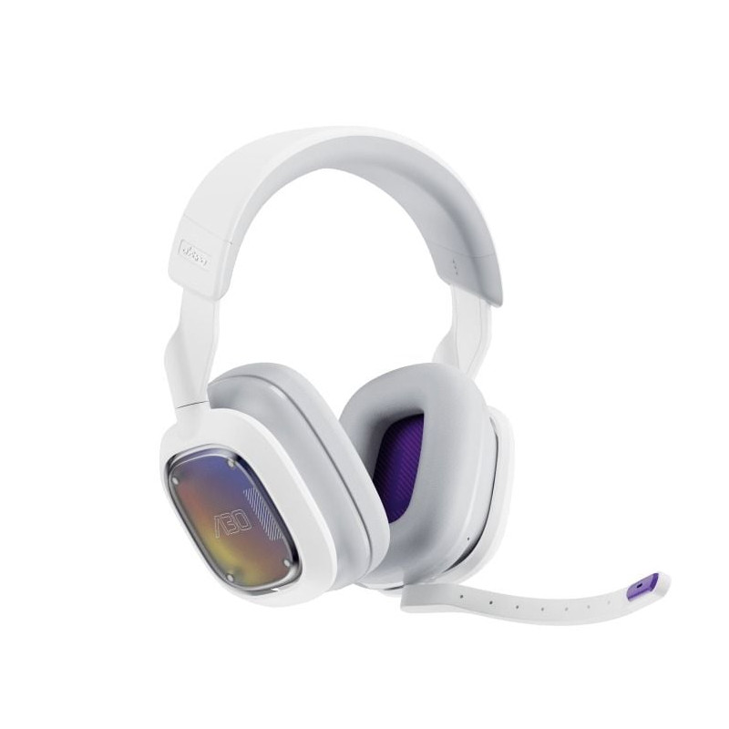 cuffie logitech a30 wireless gaming bianco/viola [939-001994]