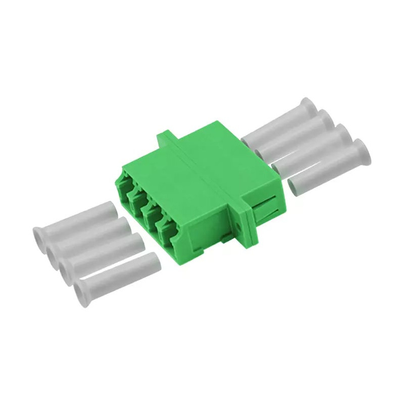 Adattatore fibra oem lc/apc quadruple monomodale manicotto in ceramica
