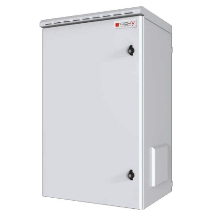 Armadio rack techly 19'' 7u ip55 450mm grigio