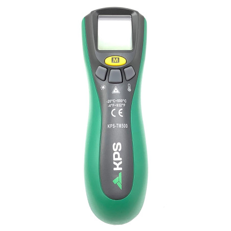 Termometro digitale kps kps-tm500 a infrarossi nero/verde