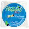 piatto dessert natural bibo pz 20 azzurro [5585909]