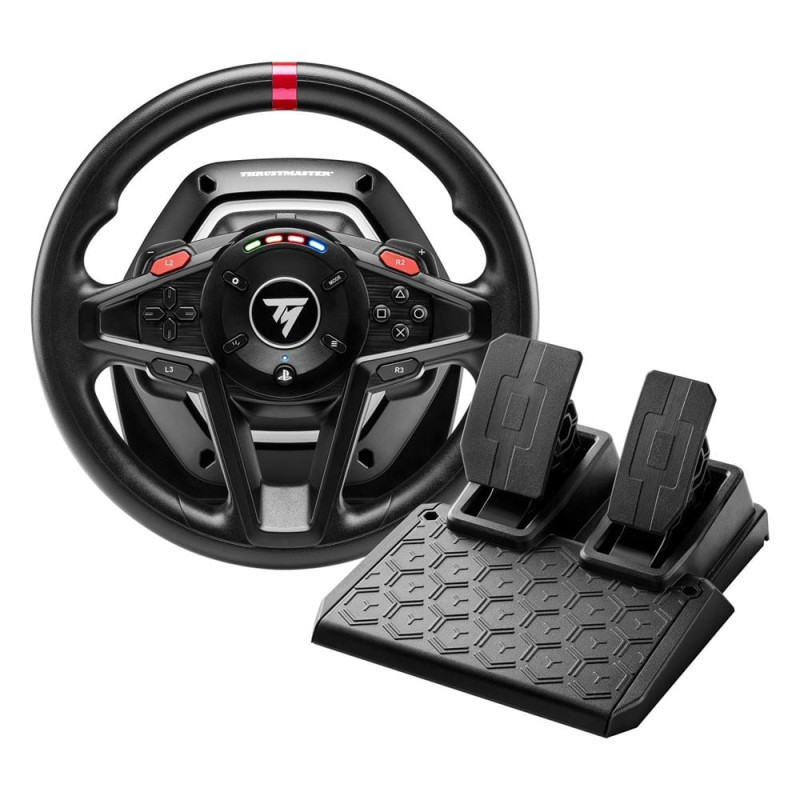 Volante thrustmaster t128 con pedali per ps4/ps5/pc [4160781]