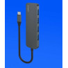 Hub usb savio ak-54 hub 4 porte usb-c 3.1 gen1 grigio [nusaous4psak054]