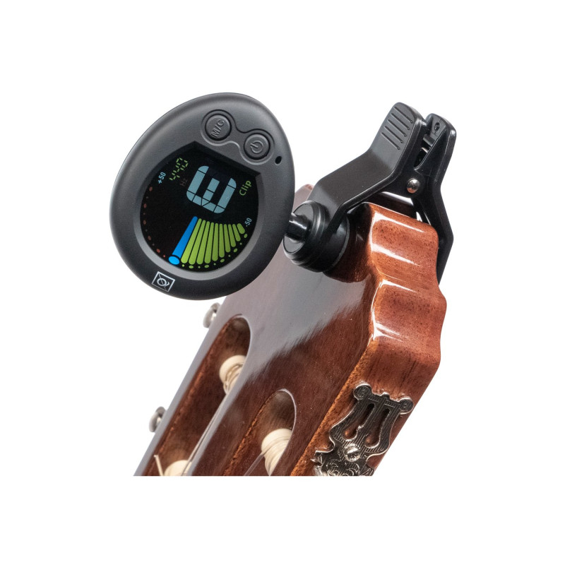 Accordatore metronomo oqan qclip-tm a morsetto nero [qclip-tm]