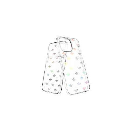 Custodia adidas gold snap per iphone 14 pro max trasparente [50222]