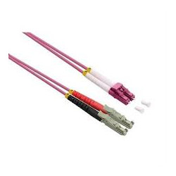 Cavo in fibra ottica nilox om4 5m rosa [nx090604136]