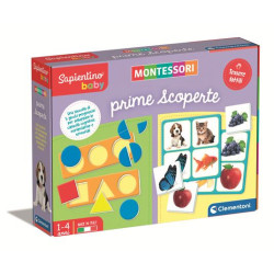Gioco educativo clementoni montessori sapientino baby prime scoperte