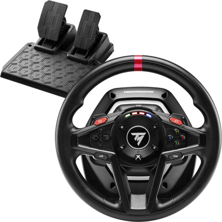 Volante e pedaliera simulatore guida thrustmaster t128 per pc/xbox