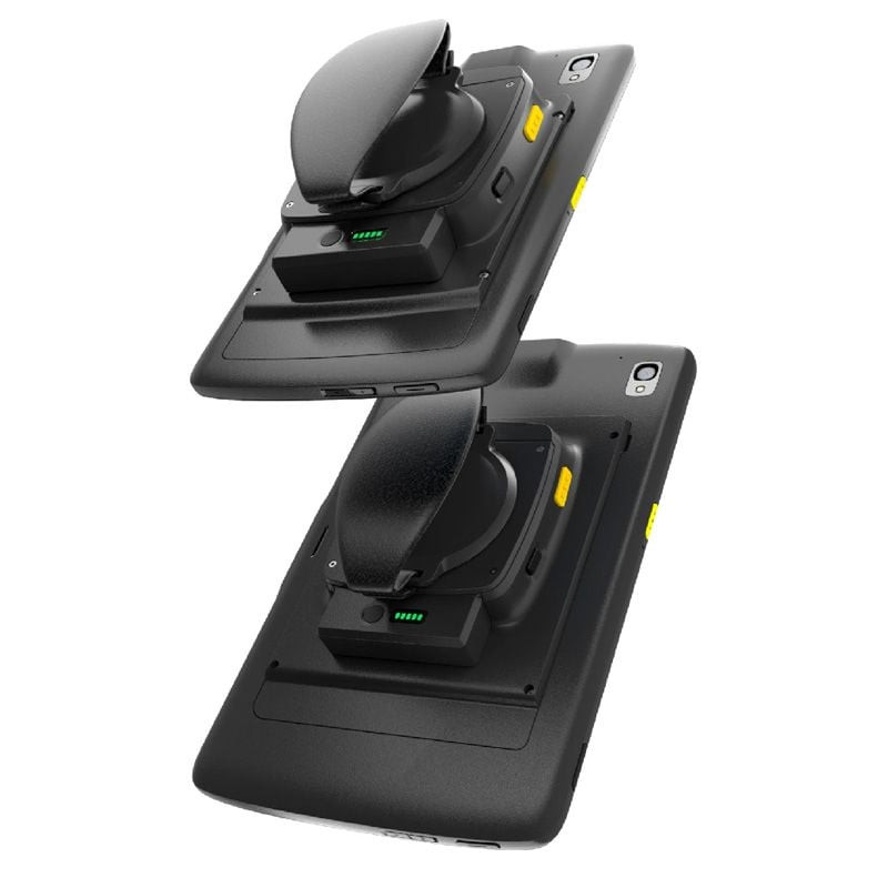 Base di ricarica zebra a 1 slot per tablet et40/et45 nero [zbk-et4x-10btrybk1-0]