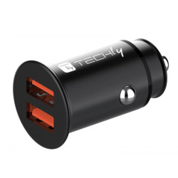 Alimentatore da auto techly iusb2-car5-aa36w 2porte usb-a