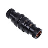 Raccordo a compressione alphacool quick coupling g1/4 ig nero [17282]