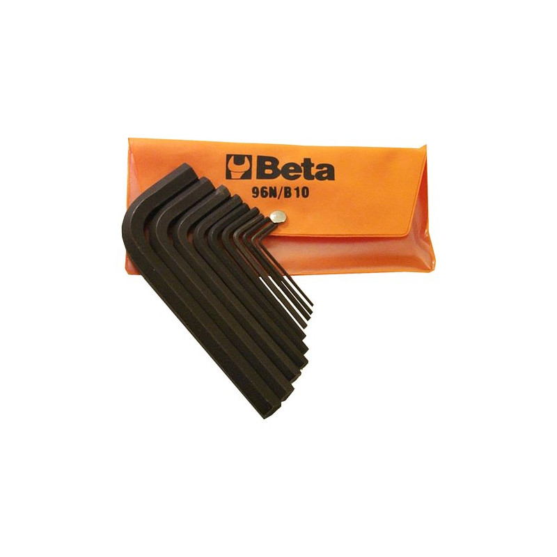 Chiavi brugola brunite 1,5/12 pz.10 96/nb10 beta [beta ]