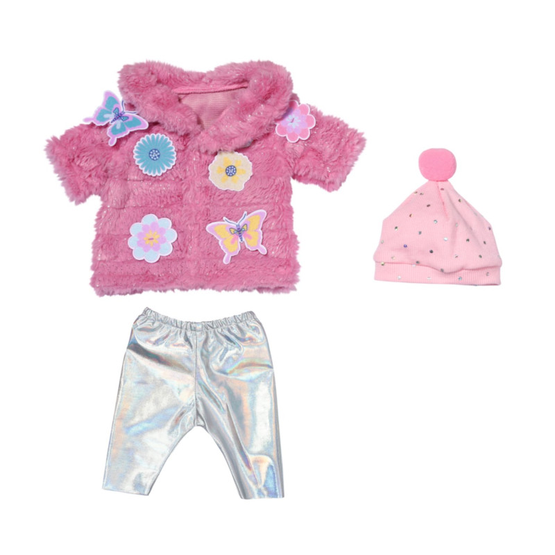 Set di vestiti zapf creation baby born deluxe per bambola 43cm [833834]