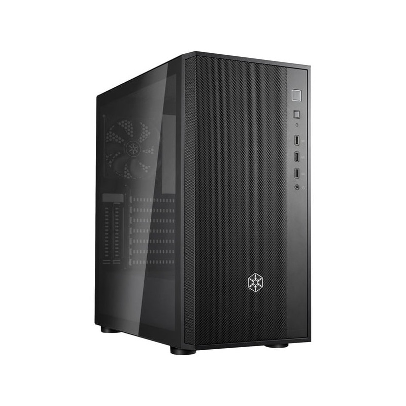 Case silverstone fara r1 v2 midi tower atx nero [sst-far1b-g-v2]