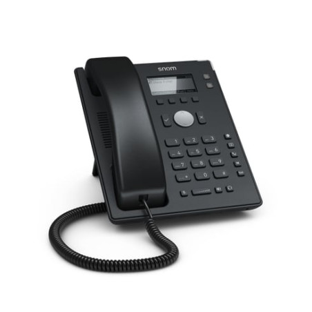 Telefono voip snom d120 a 2 linee nero [4361]