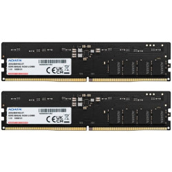 Ram dimm ddr5 32gb adata 5600mhz cl46 nero [ad5u560016g-dt]