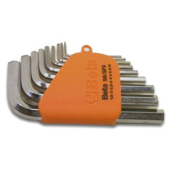 Chiavi brugola piegate 1,5/10 pz. 9 96/sc9 beta [beta ]