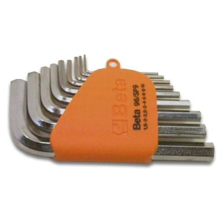 Chiavi brugola piegate 1,5/10 pz. 9 96/sc9 beta [beta ]