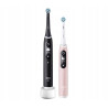 Spazzolino elettrico oral-b io series 6 duo nero-rosa [io