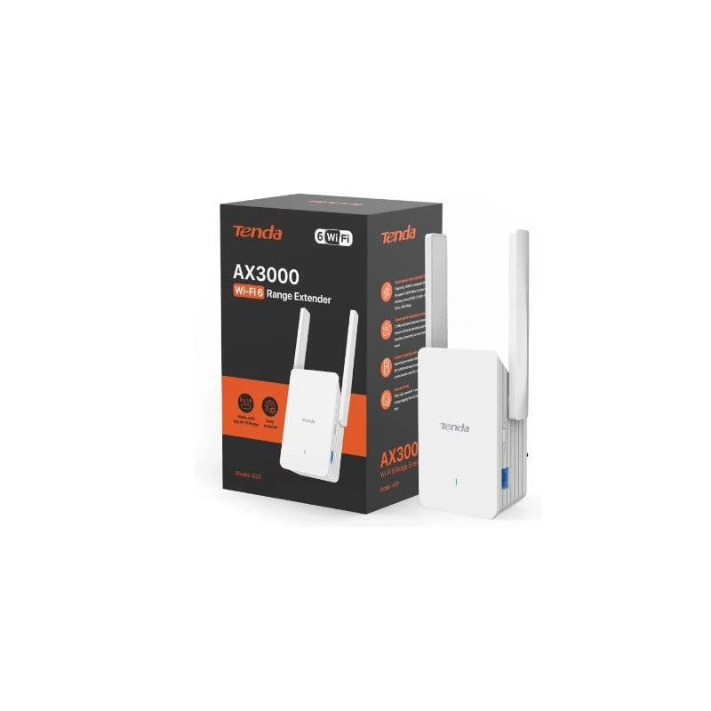 Wireless extender tenda wi-fi/1000 mbit/s/dual-band/bianco