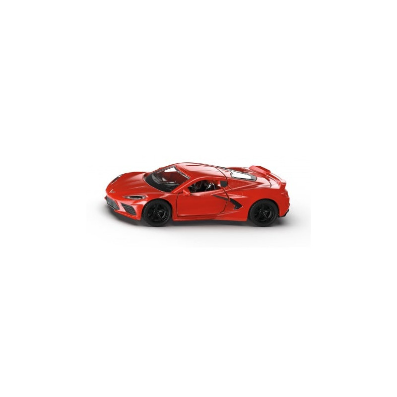 Modellino siku chevrolet corvette c8 stingray 1:50 rosso [wnsiks0cc023592]