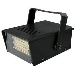 Stroboscopio karma ministrobe led 24 led 100w nero