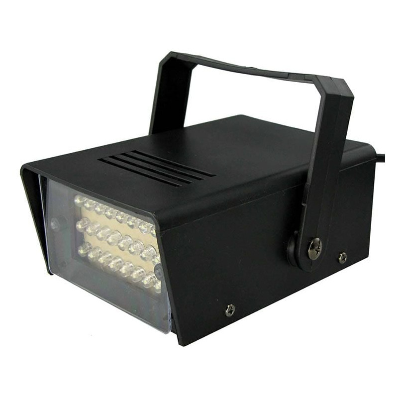 Stroboscopio karma ministrobe led 24 led 100w nero