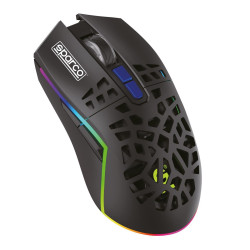 Mouse celly wireless sparco wlmouse rgb/usb-a clutch nero [spwmouse]