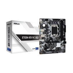 Scheda madre asrock b760m-hdv m.2 d4 lga1700 [90-mxbl40-a0uayz]