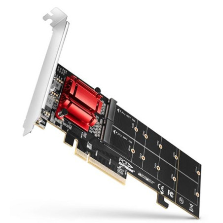 Controller pci ssd axagon pcem2-nd pcie 2x nvme m.2 [pcem2-nd]