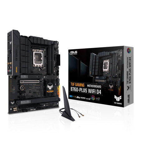 Scheda madre asus tuf b760-plus gaming d4 wifi lga1700 [90mb1df0-m0eay0]