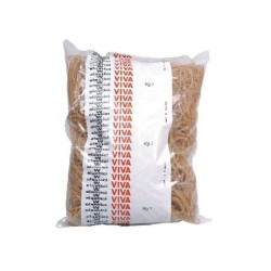 Elastici per ufficio viva in busta 1kg para diam.80mm 1780pz [g5x080]