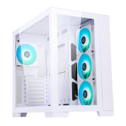 Case itek dark cave argb atx/micro atx/mini-itx bianco [itgcadcagw]