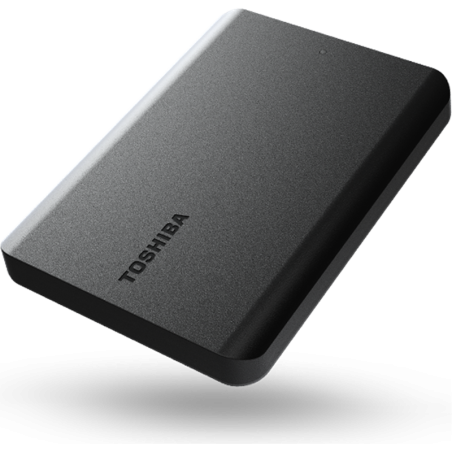 Hard disk esterno 2,5 1tb toshiba canvio basic 2.5 usb 3.0 nero [hdtb510ek3aa]
