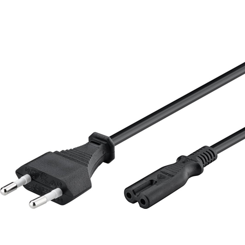 Cavo alimentazione c7 a italiana 5m/nero