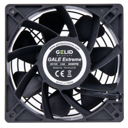 Ventola 120x120 gale extreme 12v/500-6000 rpm/nero