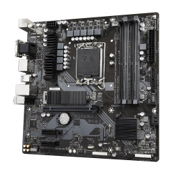 Scheda madre gigabyte b760/matx/lga 1700/4xddr4/m.2/2.5g/nero [b760m