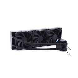 Dissipatore cpu a liquido alphacool nucleo ocean t38 aio 360mm nero