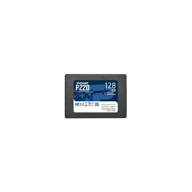 Ssd 128gb patriot 550/480 p220 sa3 [p220s128g25]