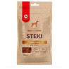 Cibo secco maced bistecche di manzo snack per cani 100g