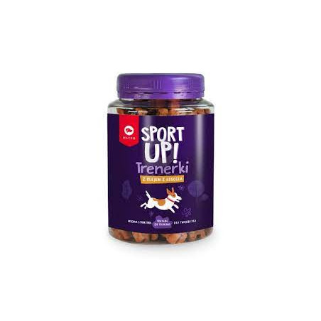 Cibo secco maced sport up trainers con olio di salmone snack per