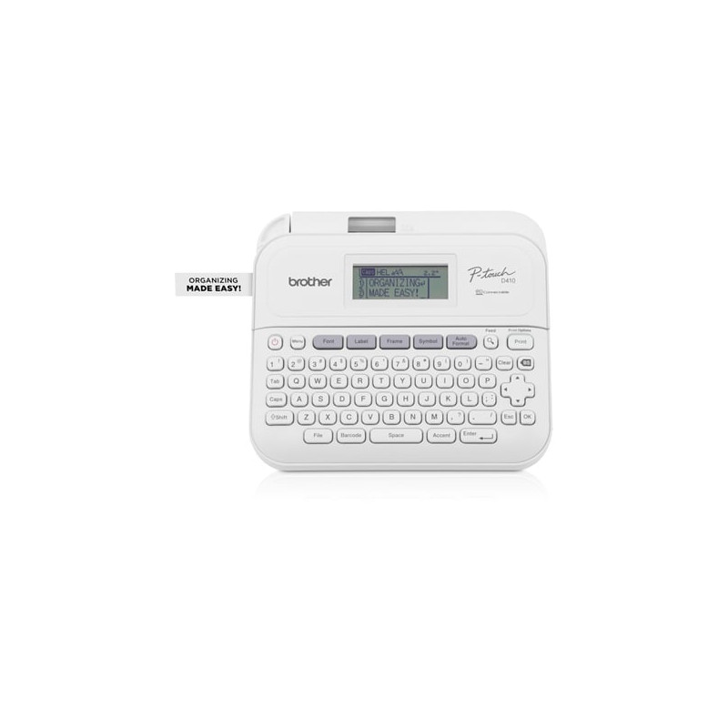 Etichettatrice brother p-touch pt-d410 bianco [ptd410]