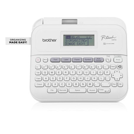 Etichettatrice brother p-touch pt-d410 bianco [ptd410]